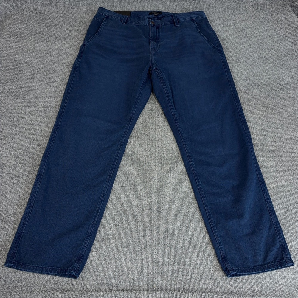 Banana Republic Pants Men 36x30 Mill Valley Surplus Garment Dyed Relaxed Tapered